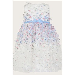 Monsoon Baby Natural Confetti 3D Petal Dress