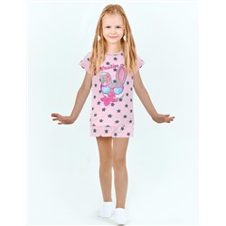 Пижама детская KETMIN POSITIVE цв.Розовый со звёздами (Футболка/Шорты)