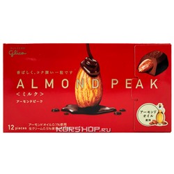 Миндаль в молочном шоколаде Almond Peak Glico, Япония, 59,5 гРаспродажа