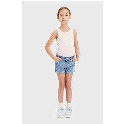 Levi's® Mom Denim Shorts With Roll Cuff