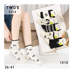 Женские носки TWO`E 6114