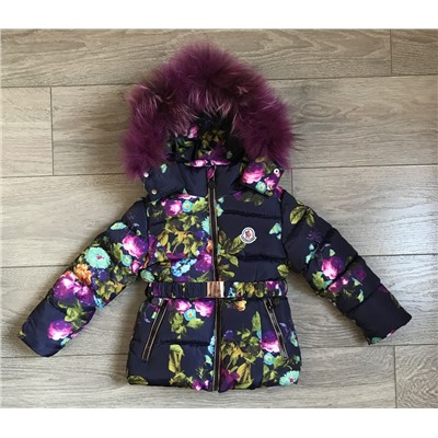 М.17-62 Комплект Moncler синий цветы (86)