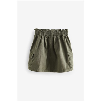 Khaki Green Cargo Skirt (3-16yrs)