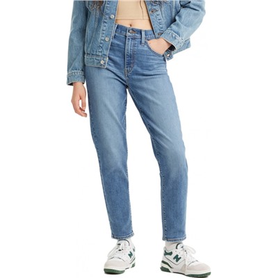 Джинсы женские HIGH WAISTED MOM JEAN MED INDIGO - WORN IN