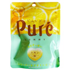Мармелад со вкусом лимона Pure Kanro, Япония, 56 г Акция