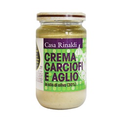 Крем-паста Casa Rinaldi из артишоков с чесноком в оливковом масле 180 г