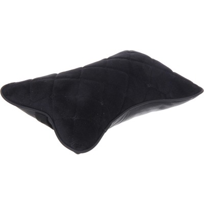 Подушка дорожная под голову JP-137, 27*17 см, цвет: чёрный