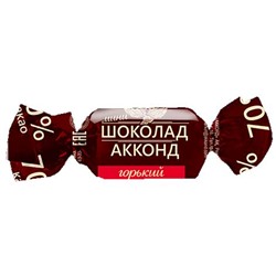 Шоколад Акконд горький, Акконд, 1 кг.