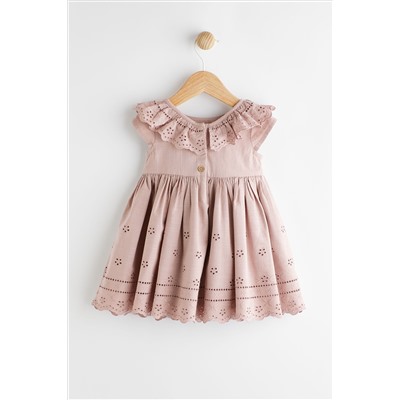 Mink Pink Baby Broderie Dress (0mths-2yrs)