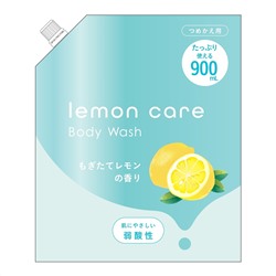 Rocket Soap Слабокислотное жидкое мыло "Lemon Care Body Wash" для тела (аромат свежего лимона) 900 мл, мягкая упаковку с крышкой / 12