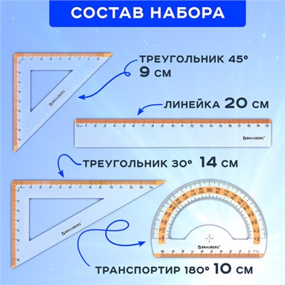 Новинка! Набор кухонных принадлежностей DASWERK!, МАСШТАБНАЯ АКЦИЯ ГОДА!, АКЦИЯ! BRAUBERG "ULTRA GT" - ручка вашего вдохновения!, САМСОН LIVE! БУДЕМ БЛИЖЕ!, Обновились данные по итогам накопительных акций, Новинка! Хозяйственные свечи Laima!, Набор чертежный средний BRAUBERG "FRESH ZONE" (линейка 20 см, 2 треугольника, транспортир), оранжевая шкала, 210763