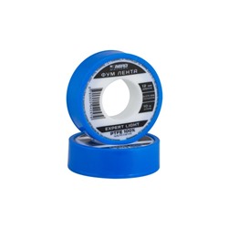 ФУМ Лента ABRO, 12 мм х 0,075 мм х 10 м, PTFE-12-007-10-RE