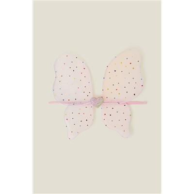 Angels By Accessorize Girls Pink Heart Set Up Dress