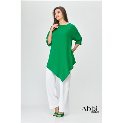 Блуза ABBI 4008 изумрудный