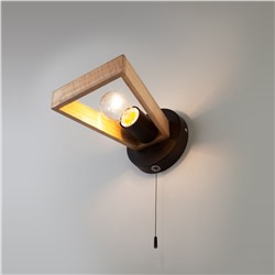 Настенный светильник в стиле лофт
                     Eurosvet  70056/1 черный