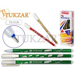 Ручка пиши-стирай  Tukzar  гелевая синяя 0,5мм цветной корпус, картонная упаковка 224527