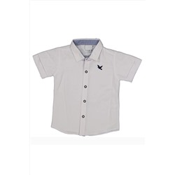Рубашка Troy на пуговицах с короткими рукавами и эмблемой птицы3500 US$26Y3500