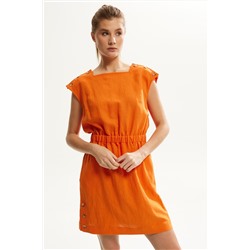 Платье DAVA 143 Оранжевый