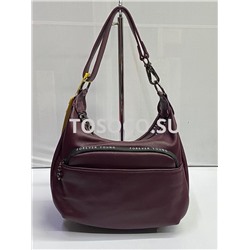 6681-2 wine red сумка  Wifeore натуральная кожа  22x12x25