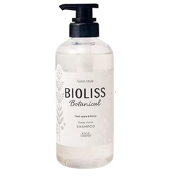 KOSE Ботанический шампунь "Bioliss Botanical" для сухих волос с органическими экстрактами и эфирными маслами «Максимальное увлажнение» (1 этап) 480 мл / 12