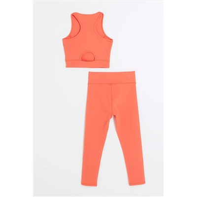 River Island Girls Active Graphic Tank Set