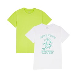 T-Shirts Baumwolle
     
      2er-Pack, Y.F.K.