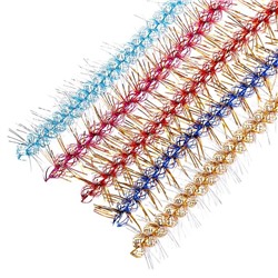 Мишура новогодняя № 12, двойная , d-15+15мм, 200 см  МИКС