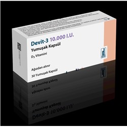 DEVIT-3 10.000 I.U. yumuşak kapsül (30 kapsül)