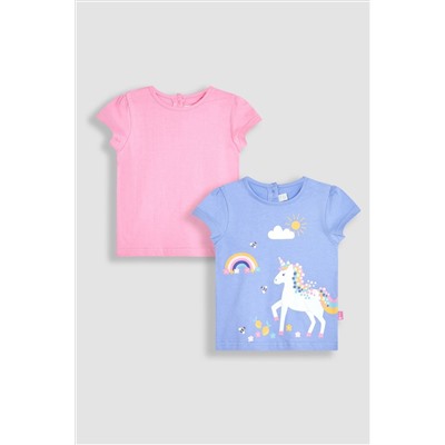 JoJo Maman Bébé 2-Pack T-Shirts