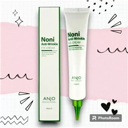 ANJО Professional Антивозрастной крем для глаз с экстрактом НОНИ, Noni Anti-Wrinkle Eye Cream 40 мл.