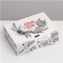 Складная коробка подарочная «Лесная сказка», 16.5 × 12.5 × 5 см