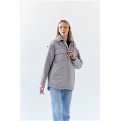Куртка женская демисезонная 25983 (серый опал)