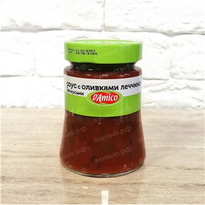 Томатный соус с каперсами и оливками Леччино D’AMICO 300 гр (Италия)