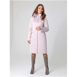 Пальто DizzyWay 24106 серо-розовый