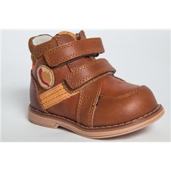 А-В86-46-C Tom.m I Bi&Ki Ботинки для мальчика с боковой молнией Размер 20, Цвет коричневые, Тип обуви Ботинки