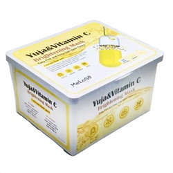 MeLoSo Набор тканевых масок с экстрактом юдзу и витамином C / Yuja & Vitamin C Brightening Mask, 30 шт.