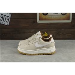 Найк Air Force 1 Luxe из натуральной прочной кожи