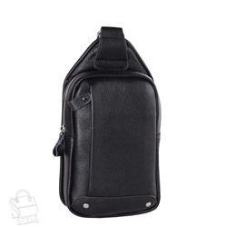Рюкзак мужской кожаный 0219G black S-Style