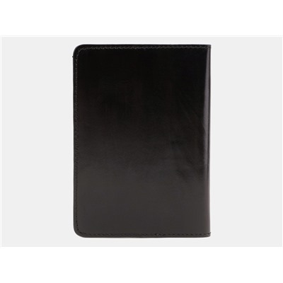 Черный кожаный кожаный аксессуар с росписью из натуральной кожи «PR006 Black Сова»
