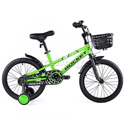 Велосипед 18" Rocket 100, цвет зеленый