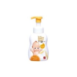 COW Увлажняющая детская пенка "2 в 1" для мытья волос и тела с первых дней жизни "QP Baby Soap" 400 мл / 12