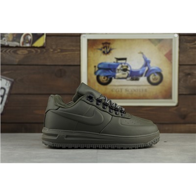 Найк Lunar Force 1 Duckboot Low ‘Sequoia’ из натуральной кожи