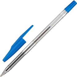 Ручка шариковая неавтомат. Attache Slim синяя,0,5мм