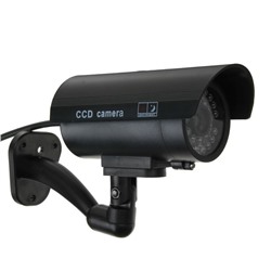Муляж уличной видеокамеры Luazon VM-5, с индикатором, 2xАА (не в компл.), черный