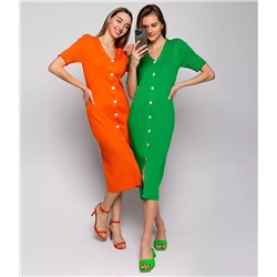 Платье #КТ83019, зелёный