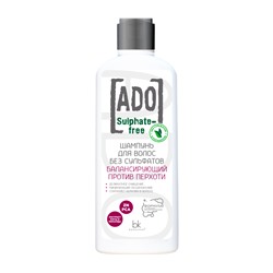 ADO Шампунь для волос без сульфатов балансирующий против перхоти 250г