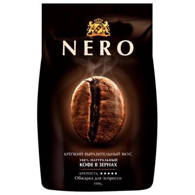 Кофе в зернах AMBASSADOR "Nero" 1 кг