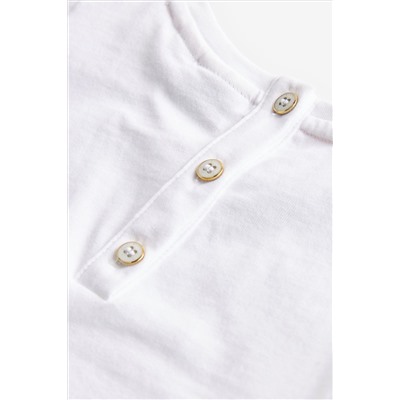 Baker by Ted Baker White Organza T-Shirt