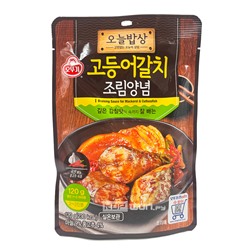 Соус для приготовления скумбрии и морского окуня Braising Sauce for Mackerei & Cutlassfish Ottogi, Корея, 120 г Акция