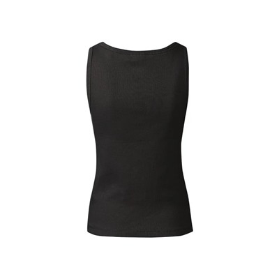 esmara® Damen Tops, 2 Stück, in anschmiegsamer Ripp-Qualität